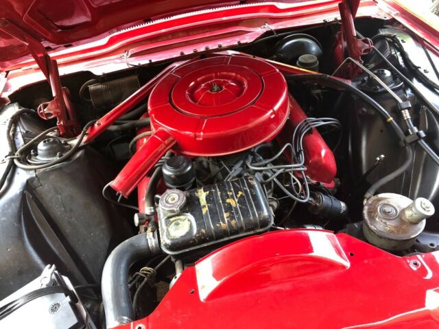 1964 Red Ford Thunderbird Coupe