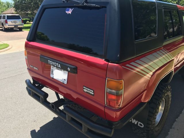 1987 Red Toyota 4Runner SUV