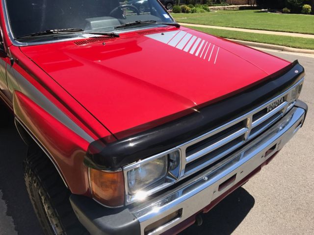 1987 Red Toyota 4Runner SUV