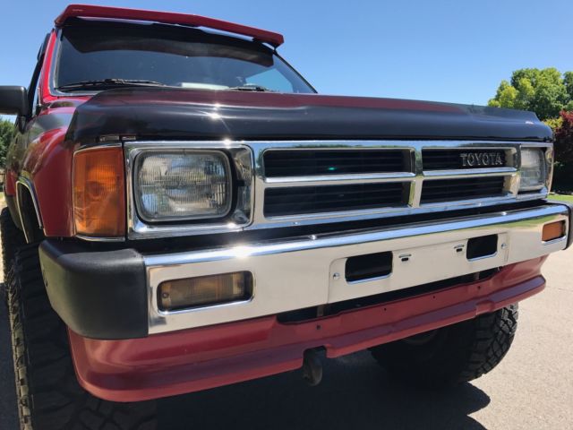 1987 Red Toyota 4Runner SUV