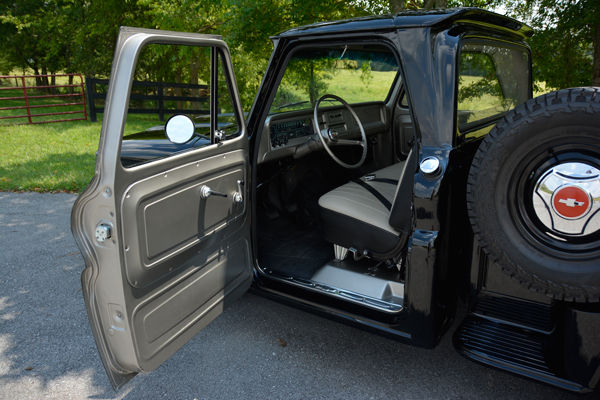 1964 Black Chevrolet C-10 Pickup