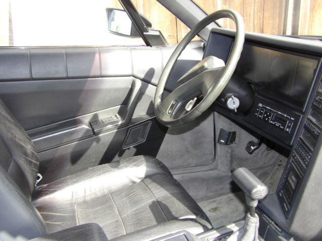 1989 Black Cadillac Allante Convertible