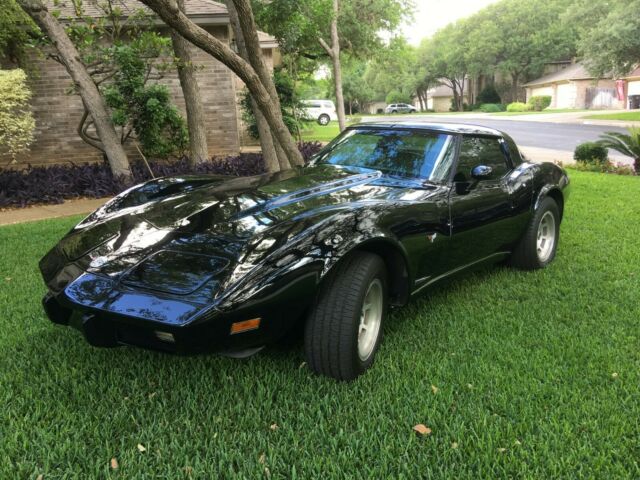 1978 BLACK Chevrolet Corvette T-TOP COUPE