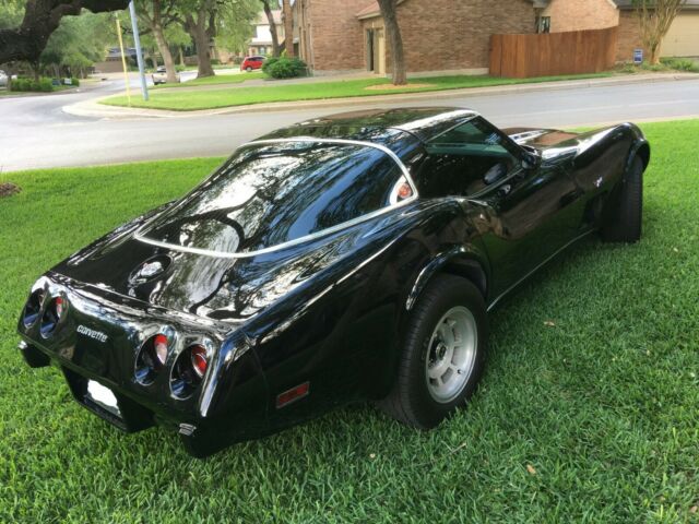 1978 BLACK Chevrolet Corvette T-TOP COUPE