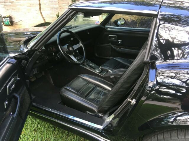 1978 BLACK Chevrolet Corvette T-TOP COUPE
