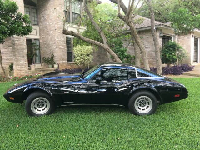 1978 BLACK Chevrolet Corvette T-TOP COUPE