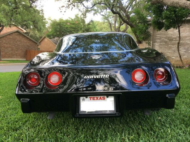 1978 BLACK Chevrolet Corvette T-TOP COUPE