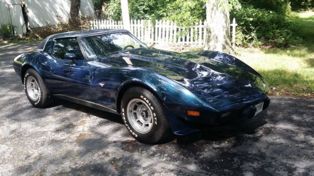 1979 Blue Chevrolet Corvette Coupe