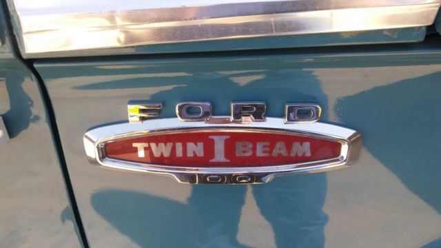 1965 Blue Ford F-100 Standard Cab Pickup