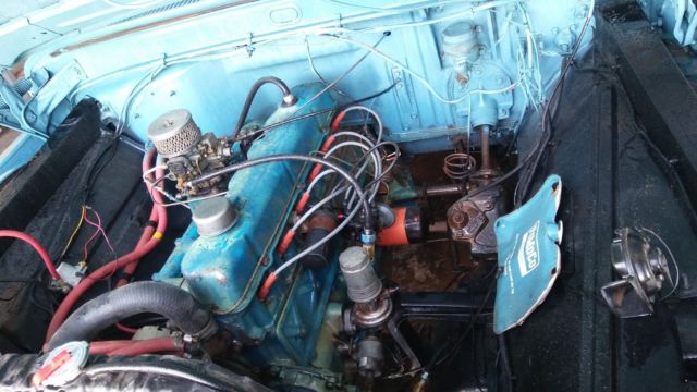 1965 Blue Ford F-100 Standard Cab Pickup