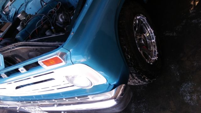 1965 Blue Ford F-100 Standard Cab Pickup