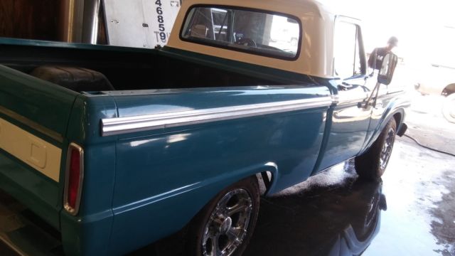 1965 Blue Ford F-100 Standard Cab Pickup