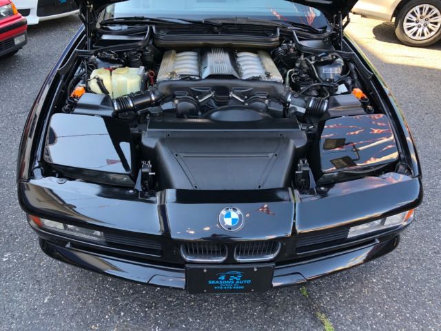 1993 Black BMW 8-Series Coupe