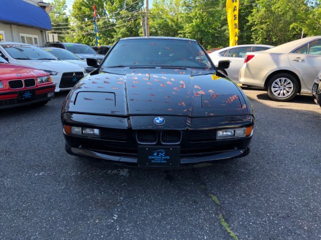 1993 Black BMW 8-Series Coupe