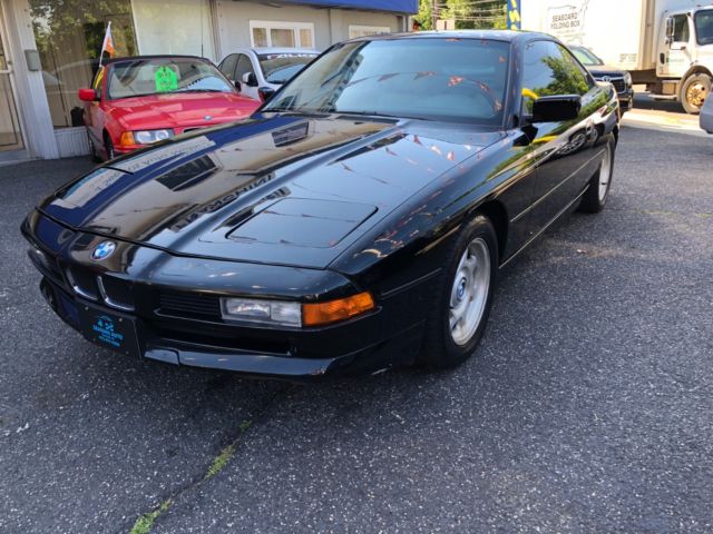 1993 Black BMW 8-Series Coupe