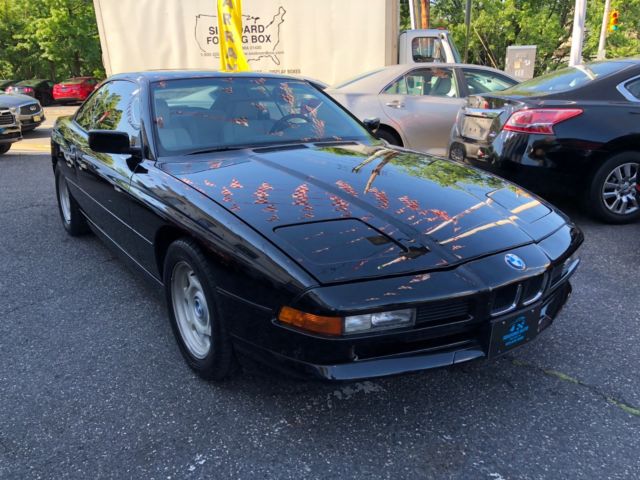 1993 Black BMW 8-Series Coupe