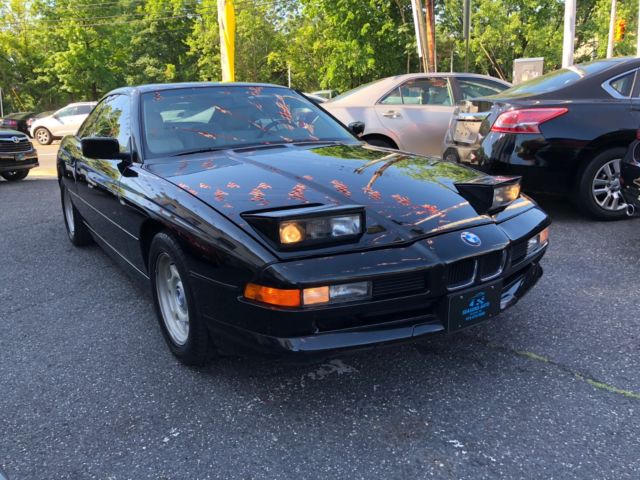 1993 Black BMW 8-Series Coupe