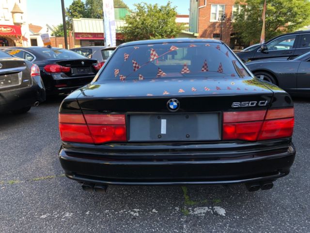1993 Black BMW 8-Series Coupe