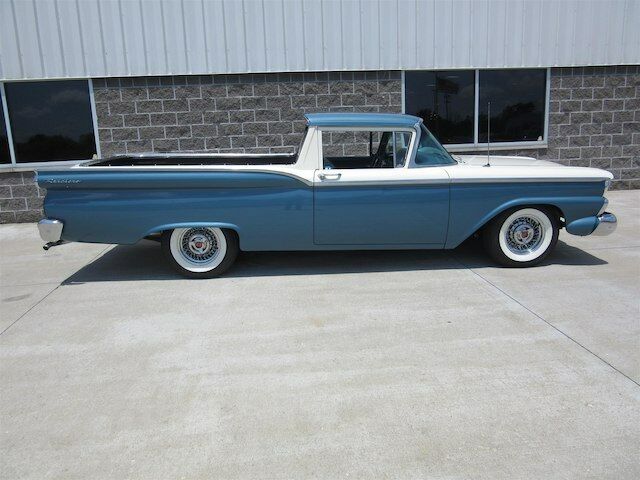 1959 Blue Ford Ranchero Truck