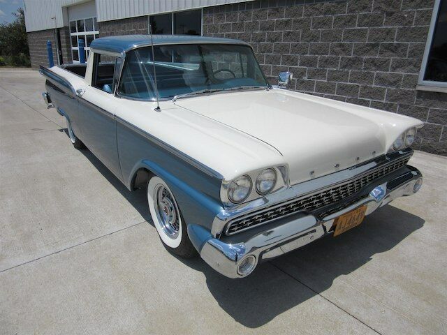 1959 Blue Ford Ranchero Truck