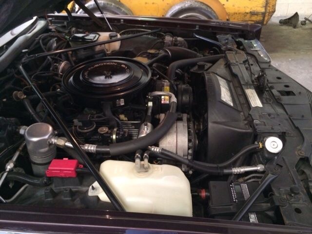 1985 Burgundy Cadillac Eldorado 2 dr.coupe