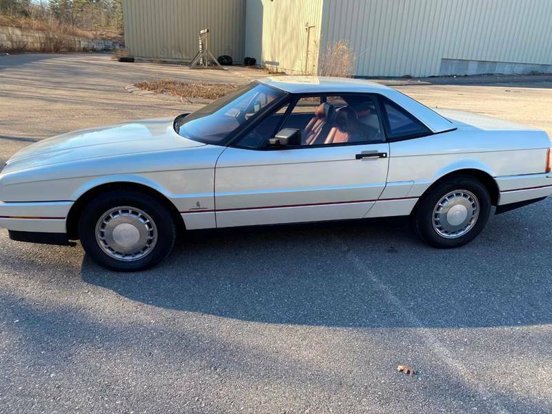 1988 White Cadillac Allante Convertible
