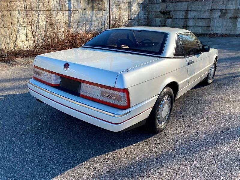 1988 White Cadillac Allante Convertible