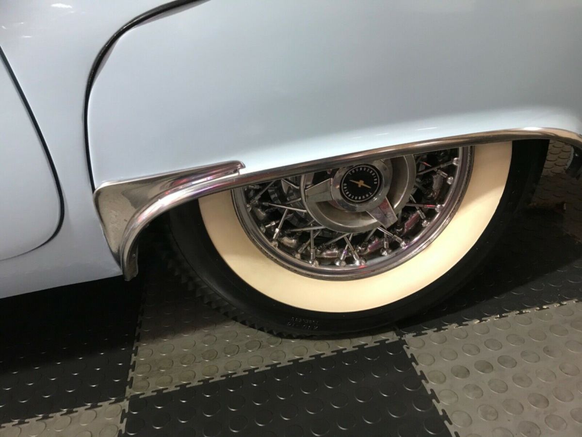 1957 Blue Ford Thunderbird