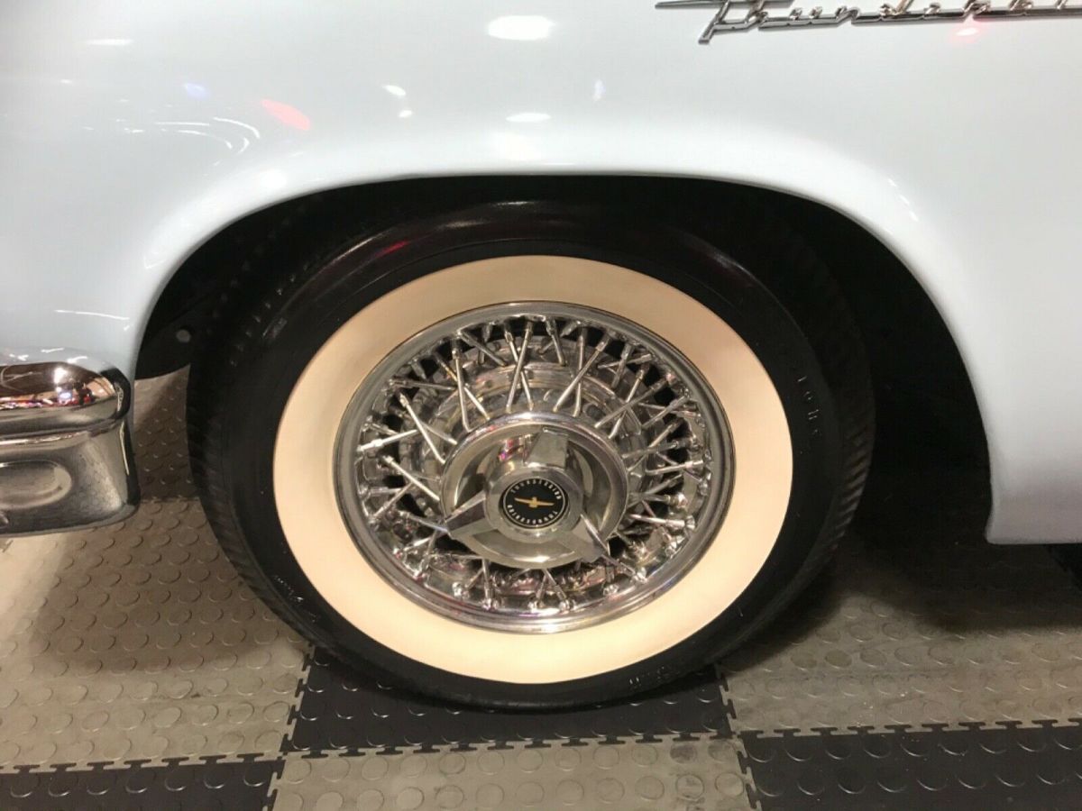 1957 Blue Ford Thunderbird