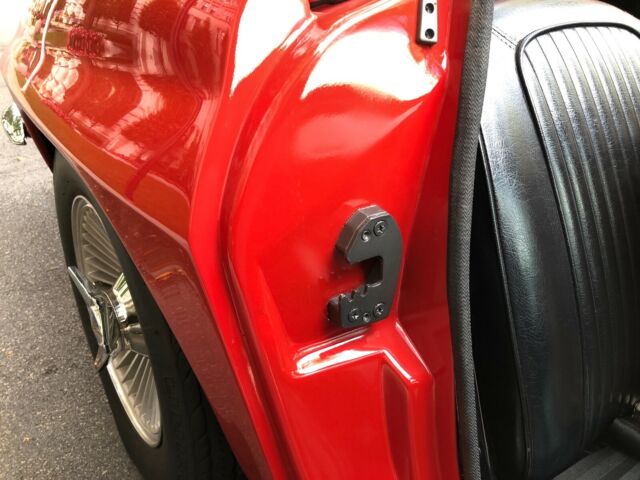 1963 Red Chevrolet Corvette Convertible