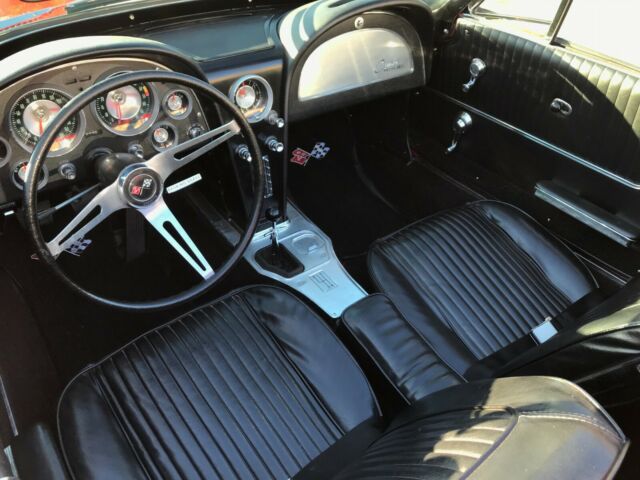 1963 Red Chevrolet Corvette Convertible