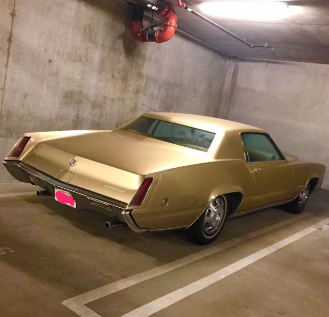 1968 Gold Cadillac Eldorado Coupe