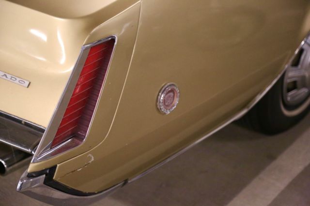 1968 Gold Cadillac Eldorado Coupe