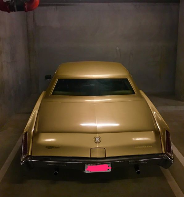 1968 Gold Cadillac Eldorado Coupe
