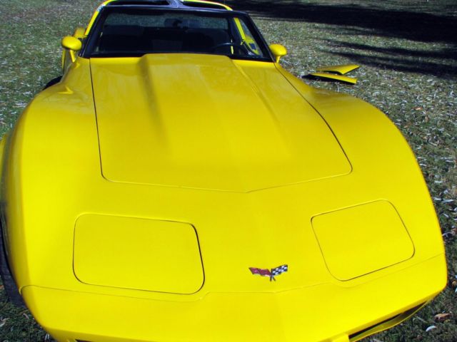 1979 Yellow Chevrolet Corvette Coupe