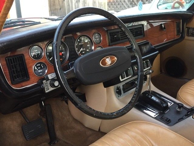 1977 Signal Red Jaguar XJ6 Sedan