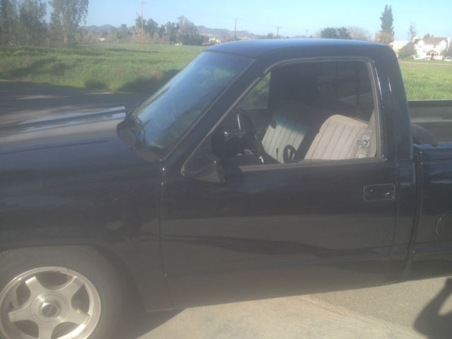 1989 Black Chevrolet C/K Pickup 1500 Regular cab short bed