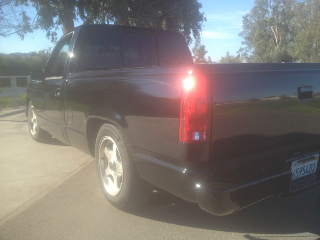 1989 Black Chevrolet C/K Pickup 1500 Regular cab short bed