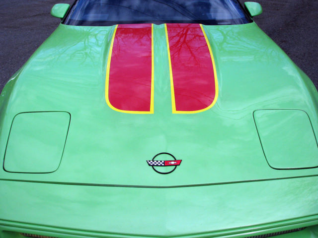 1984 Green Chevrolet Corvette Coupe