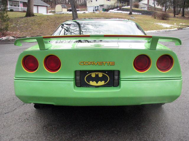 1984 Green Chevrolet Corvette Coupe