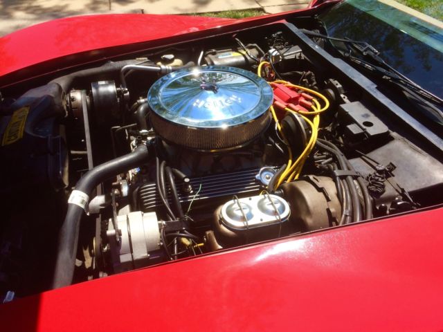 1981 Red Chevrolet Corvette Coupe
