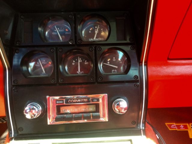 1981 Red Chevrolet Corvette Coupe