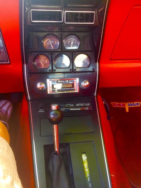 1981 Red Chevrolet Corvette Coupe