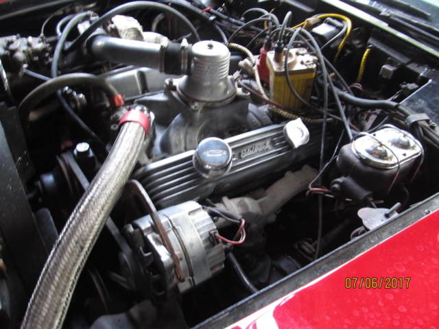 1974 Red Chevrolet Corvette Wagon