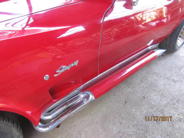 1974 Red Chevrolet Corvette Wagon