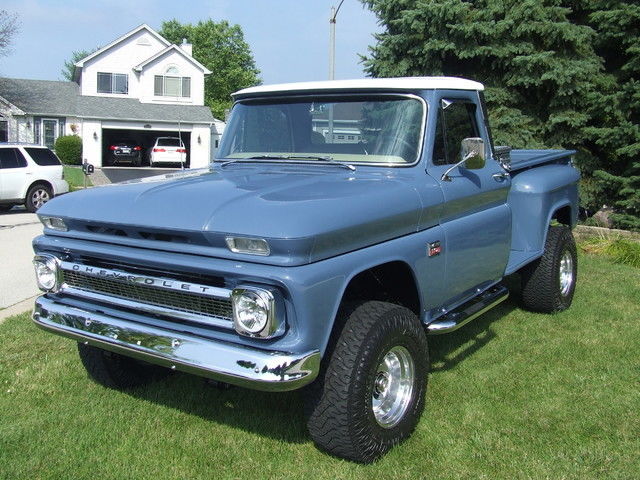 1966 Blue Chevrolet C-10 Pickup Truck