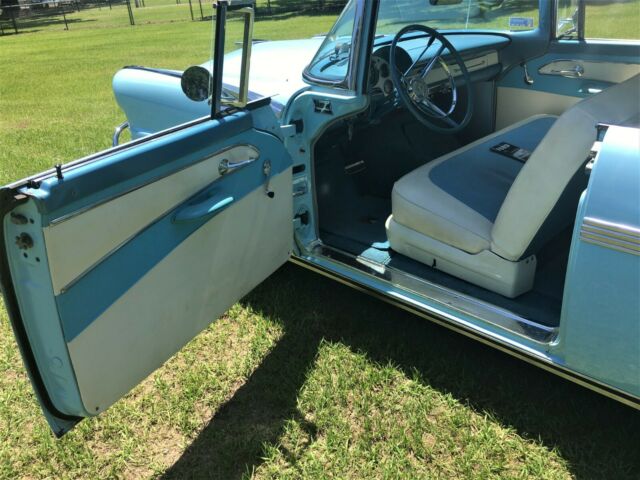1956 Waterfall Blue Ford Fairlane Coupe