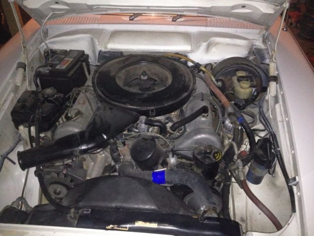 1972 White Mercedes-Benz SL-Class Convertible