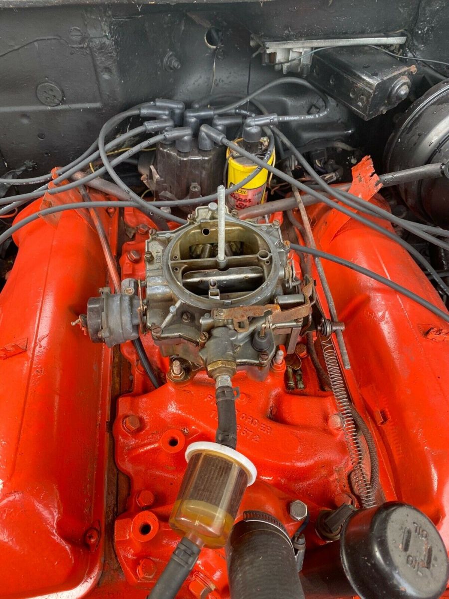 1959 RED AND WHITE Chevrolet El Camino Standard Cab Pickup