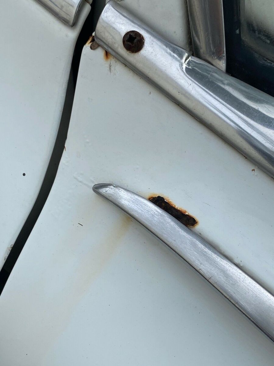 1959 RED AND WHITE Chevrolet El Camino Standard Cab Pickup